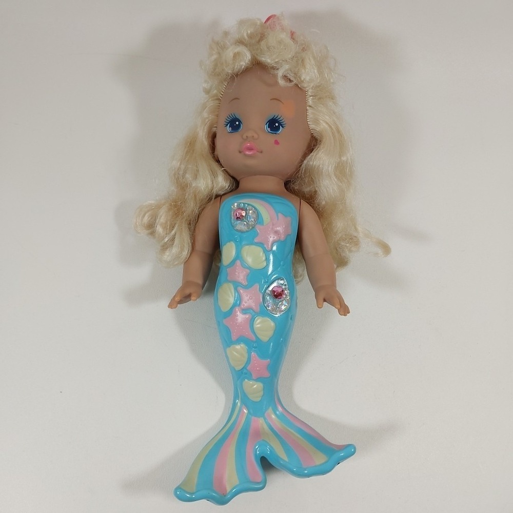 Vintage 1991 Mattel Little Lil Miss Singing Mermaid Doll Works